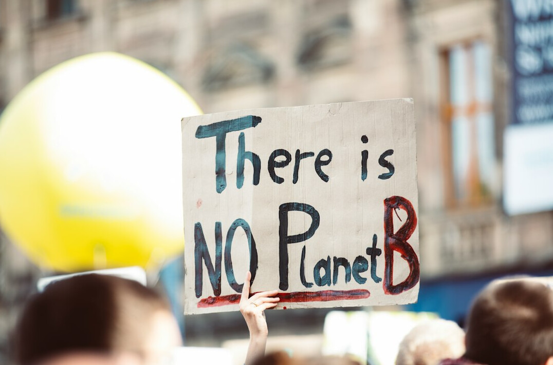 climate change protest march